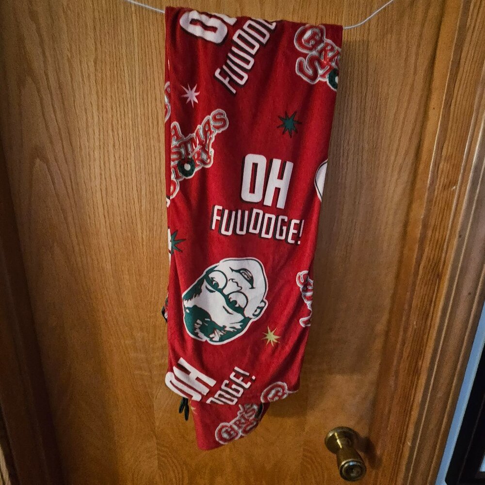A CHRISTMAS STORY PAJAMA BOTTOMS SIZE MEDIUM